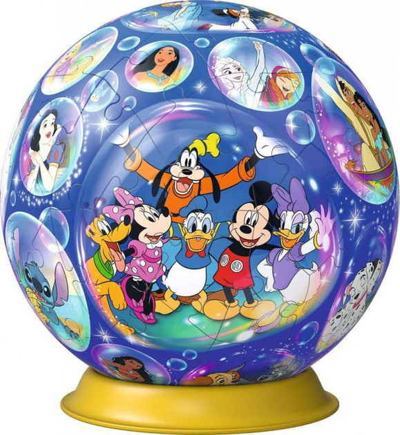 3D Puzzle Ravensburger Kula Disney Characters 72 elementy (4005556115617) - obraz 2