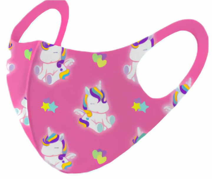 Набір Eau My Unicorn Cartoon Антисептик для рук + Дитяча маска (8411114088754) - зображення 3