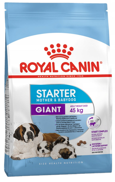 Sucha karma Royal Canin Giant dla szczeniąt olbrzymich ras w okresie odsadzania do 2 miesiąca życia 1 kg (3182550778817) - obraz 1