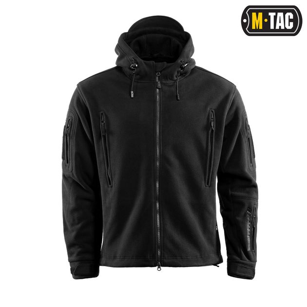 Куртка M-Tac Флісова Windblock Division Gen.II Black Size XS - изображение 2