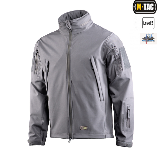 Куртка Soft-Shell M-Tac Grey Size M - зображення 1