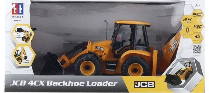 Koparko-ładowarka zdalnie sterowana ATA Double 4CX JCB 41 cm (6948061923972) - obraz 3