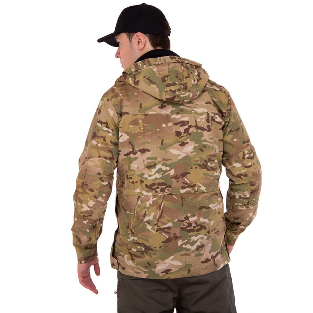 Куртка тактична з окремою флісовою підстібкою SP-Sport ZK-25 Колір: Камуфляж Multicam розмір: M - изображение 2