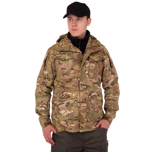 Куртка тактична з окремою флісовою підстібкою SP-Sport ZK-25 розмір: XXL Камуфляж Multicam - зображення 1