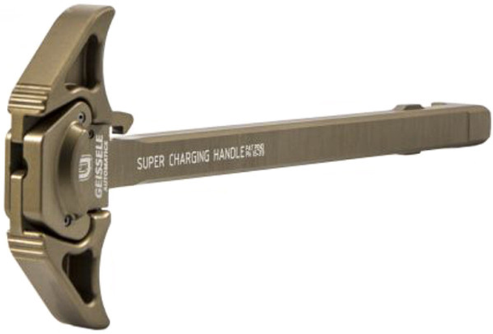 Руків’я зведення Geissele Super Charging Handle для AR15 пісочне - зображення 2