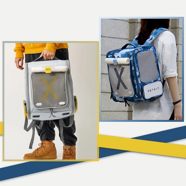 Torba transportowa dla kotów i psów Petkit Breezy xZone Pet Carrier Blue (P7703 Blue) - obraz 3