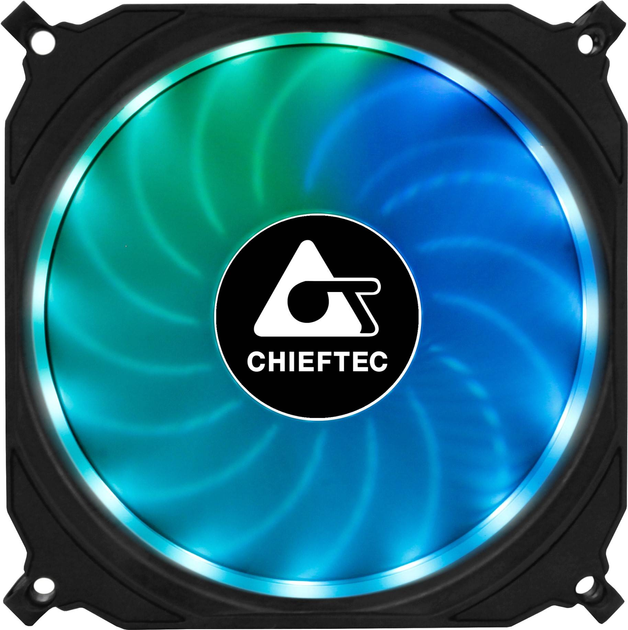 Wentylator Chieftec 120mm RGB (CF-1225RGB) - obraz 2