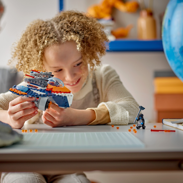 Zestaw klocków LEGO Super Heroes Warbird Rocketa vs. Ronan 290 elementów (76278) - obraz 9