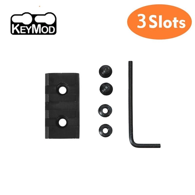 Планка для цевья KeyMod 3 Slot Picatinny/Weaver - изображение 1
