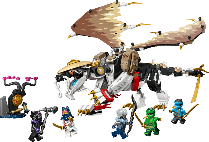 Zestaw klocków LEGO NINJAGO Smoczy mistrz Egalt 532 elementy (71809) - obraz 4