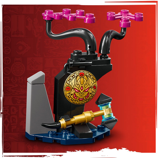 Zestaw klocków LEGO NINJAGO Smoczy mistrz Egalt 532 elementy (71809) - obraz 6