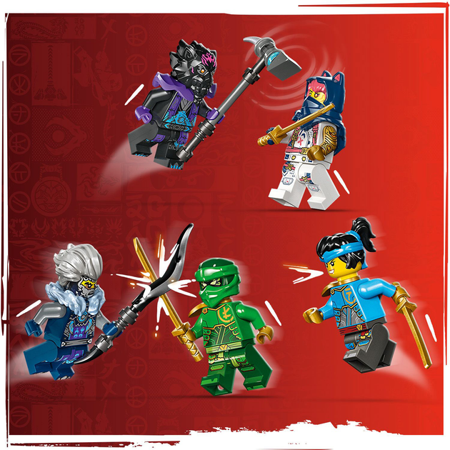 Zestaw klocków LEGO NINJAGO Smoczy mistrz Egalt 532 elementy (71809) - obraz 7