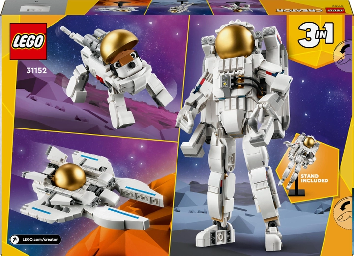 Zestaw klocków Lego Creator Astronauta 647 części (31152) - obraz 2