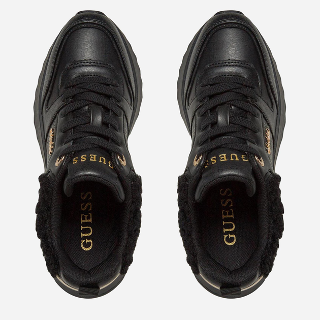 Buty sportowe damskie Guess GSSFL8DD2ELE12BLACK 39 Czarne (7624926052849) - obraz 4
