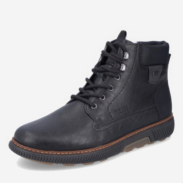 Чоловічі черевики зимові RIEKER RIEB3342-00 42 Чорні (4061811068265) - зображення 2