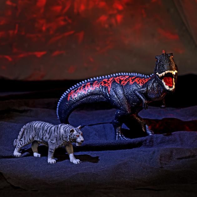 Фігурка Schleich Dinosaurs Лімітована серія Опівнічного Гіганатозавра 17 см (4059433725178) - зображення 3
