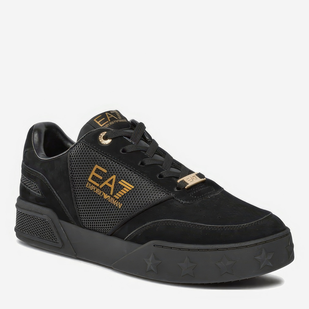 Чоловічі кросівки EA7 EA7X8X121XK359M701 43 Чорні (8056787692848) - зображення 2