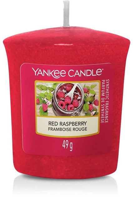 Świeca zapachowa Yankee Candle sampler Red Raspberry 49 g (5038580061512) - obraz 1