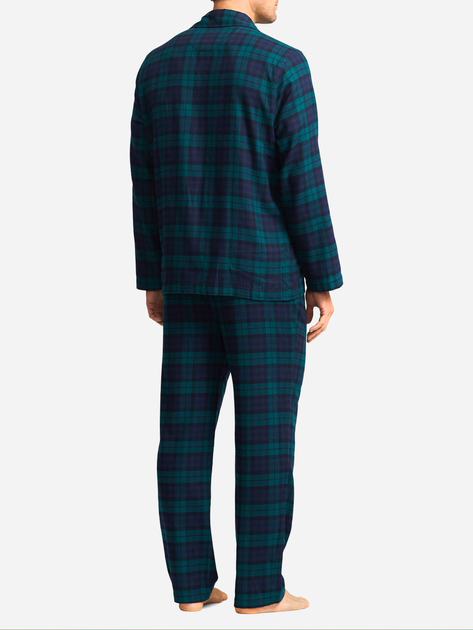 Піжама (сорочка + штани) чоловіча бавовняна Polo Ralph Lauren PRL714915985001 M Зелена (3616858035339) - зображення 2
