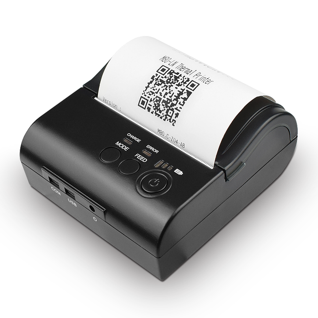 Портативный термопринтер для печати чеков Zjiang POS-8001 80mm USB-Wifi ...