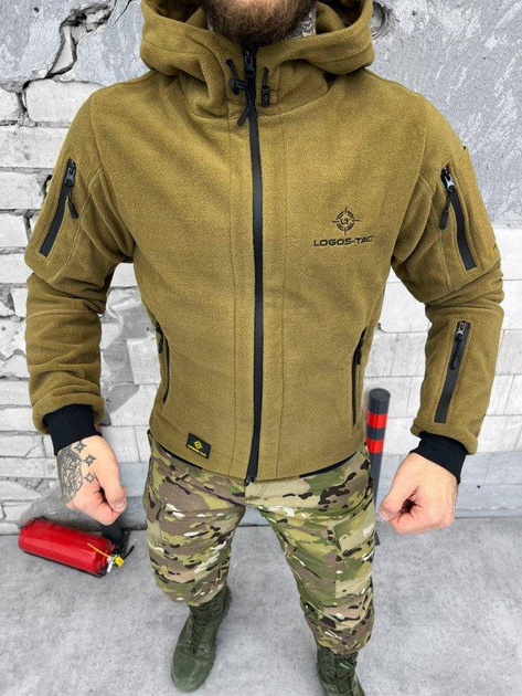 Тактическая флисовка Logos tactical coyot XL - изображение 1