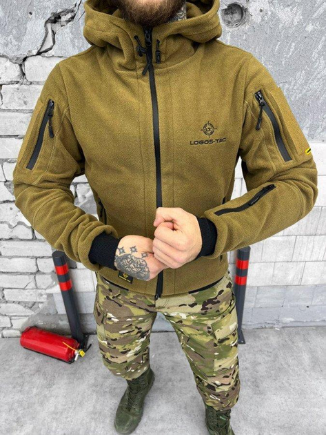 Тактическая флисовка Logos tactical coyot XL - изображение 2