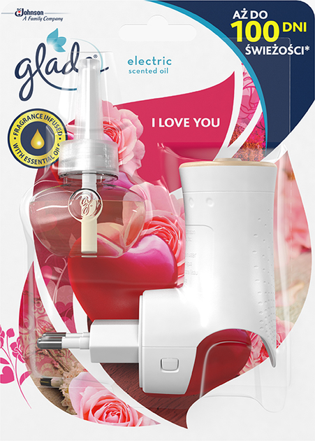 Освіжувач повітря Glade Electric Scented Oil I Love You 20 мл (5000204117646) - зображення 1