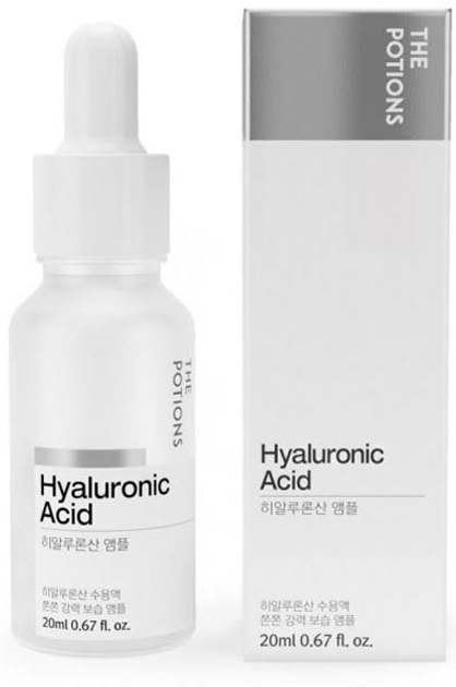 Сироватка для обличчя The Potions Hyaluronic Acid Ampoule зволожувальна з гіалуроновою кислотою 20 мл (8809631801305) - зображення 1