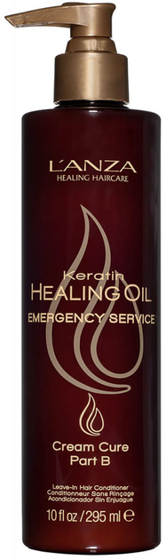 Крем для волосся Lanza Keratin Healing Oil Emergency Service Cream Cure B 295 мл (654050290104) - зображення 1