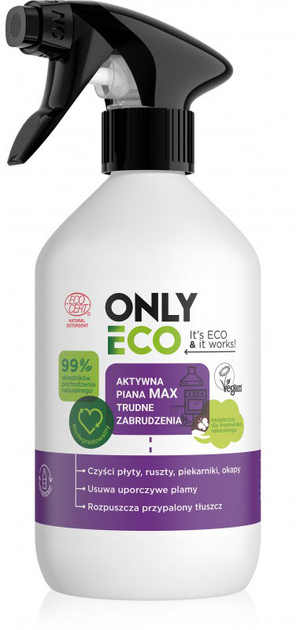 Piana Only Eco Vegan aktywna max trudne zabrudzenia 500 ml (5902811788533) - obraz 1
