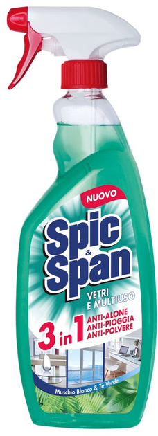 Płyn do mycia szyb Spic and Span Vetri E Multiuso białe piżmo 500 ml (8008970055343) - obraz 1