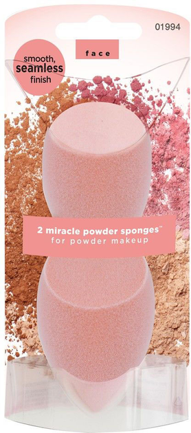 Набір Real Techniques Miracle Complexion Powder Sponge 2 шт (79625019940) - зображення 1