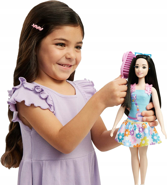 Лялька Рене з лисичкою My First Barbie Renee Core Doll with Fox (0194735114511) - зображення 6