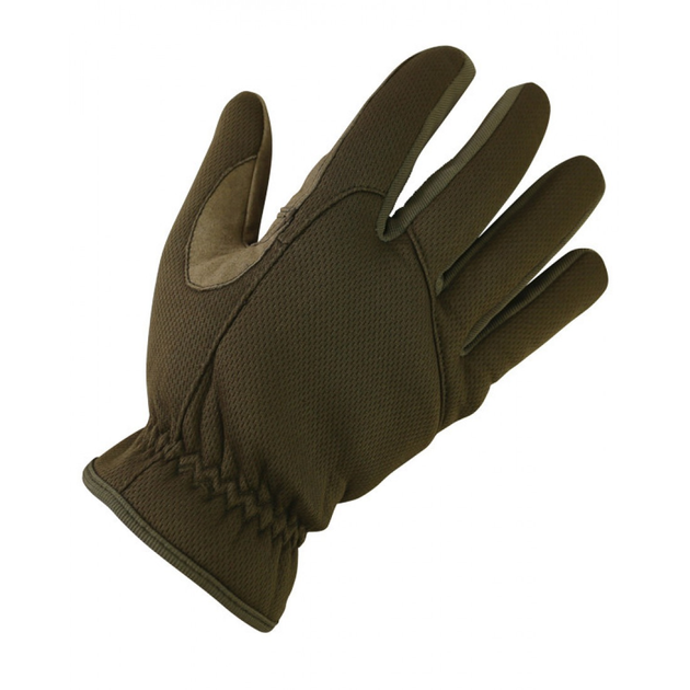 Перчатки тактические Kombat UK Delta Fast Gloves Coyote XL (1000-kb-dfg-coy-xl) - изображение 1