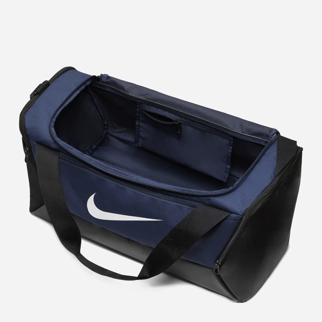 Спортивна сумка тканинна Nike Nk Brsla S Duff - 9.5 (41L) DM3976-410 Темно-синя (195244773855) - зображення 6