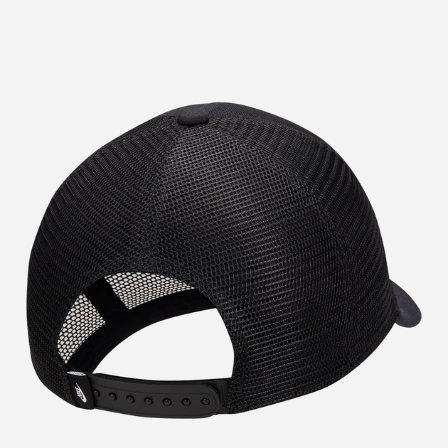 Кепка літня Nike RISE CAP S CB FUT TRKR L FB5378-010 L/XL Чорна/Біла (0196606813479)