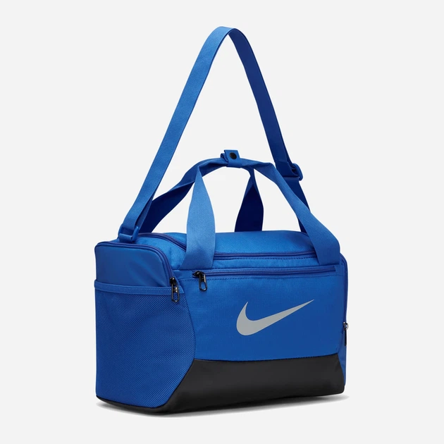 Torba sportowa Nike Nk Brsla Xs Duff - 9.5 (25L) DM3977-480 Niebieska (196968859405) - obraz 4