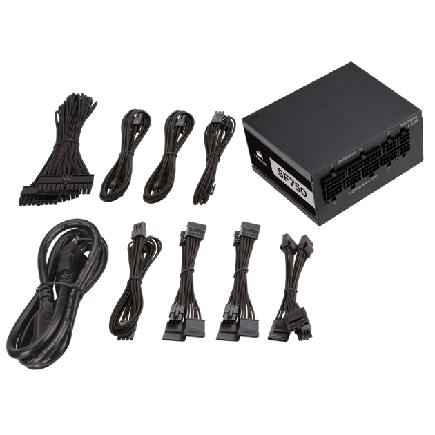 Блок Живлення Corsair SF750 (CP-9020186-EU) 750W - зображення 5