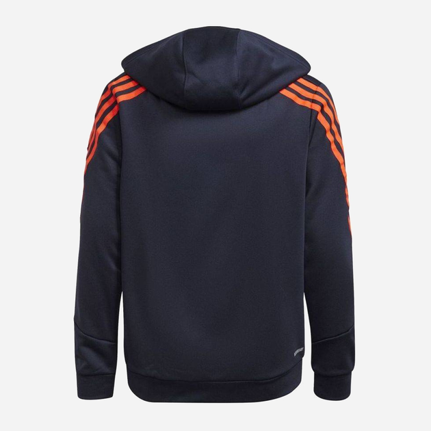 Młodzieżowa bluza rozpinana z kapturem dla chłopca Adidas B Ar 3S Hood GS0353 140 cm Granatowa (4064057707912) - obraz 2