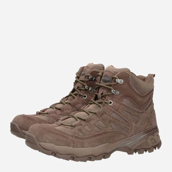 Чоловічі тактичні черевики MIL-TEC Brown Trooper Squad Boots 5 Inch 12824009 47 (14US) 30.5 см Коричневі (009012024179) - зображення 2