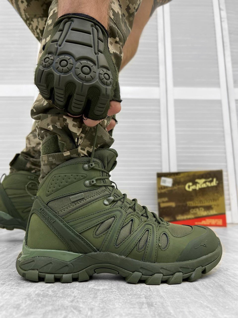 Тактичні літні черевики Gepard Tactical Assault Boots Olive 43 - зображення 1