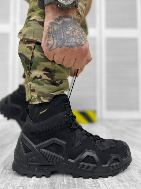Тактичні черевики Tactical Boots Single Sword Black 40 - зображення 1