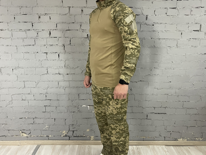 Костюм тактический UNIFORM военная форма убакс + штаны размер 2XL Пиксель (PLT-056) - изображение 2
