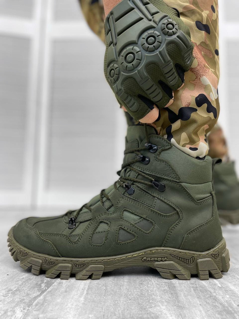 Тактичні черевики Tactical Response Footwear Olive 44 - зображення 1