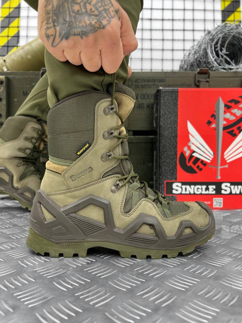 Тактичні берці Tactical Shoes Single Sword Oliva 40 - зображення 1