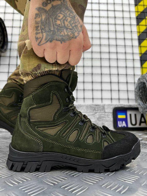 Тактичні черевики Tactical Response Footwear Olive Elite 40 - зображення 1