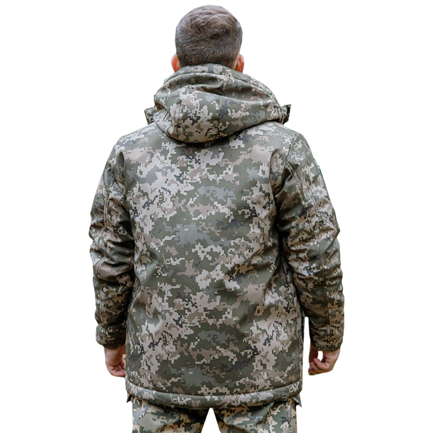 Куртка зимова Smilo Pixel Softshell Size M - зображення 2