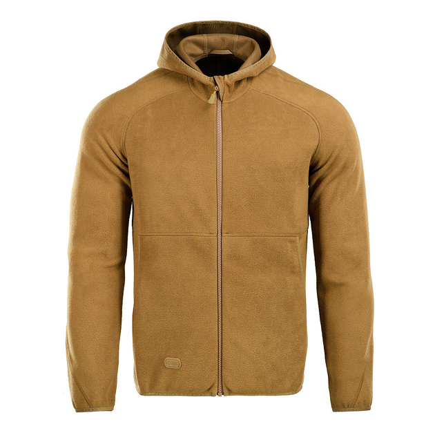 Куртка флісова M-Tac Lite Microfleece Hoodie Coyote Brown Size M - зображення 2