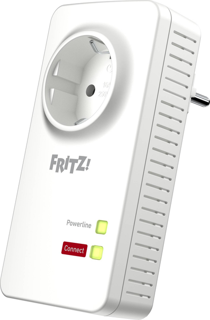 Адаптер AVM FRITZ! Powerline 1220E - Bridge - GigE HomePlug AV (HPAV) 2.0 IEEE 1901 (20002736) - зображення 1