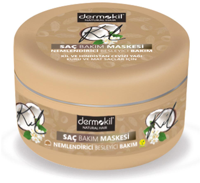 Маска для волосся Dermokil Coconut natural hair mask 300 мл (8697916000181) - зображення 1